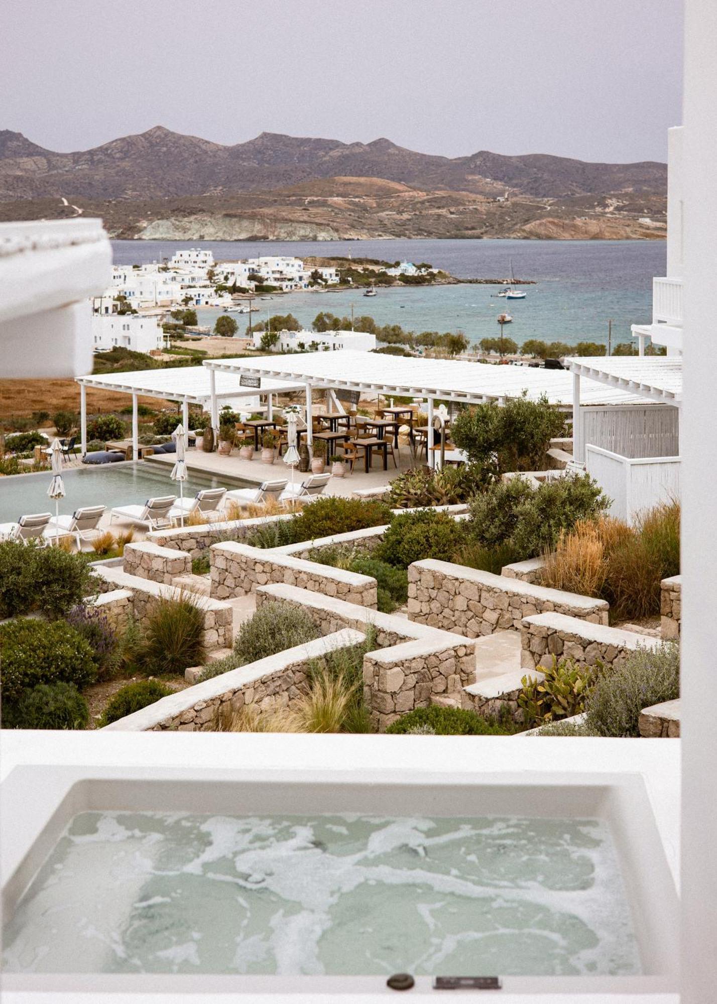 Milos Breeze Boutique Hotel Pollonia Exterior photo